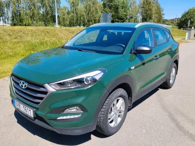 Gebraucht Hyundai Tucson 136 PS (100 kW) 2017 Grün SUV