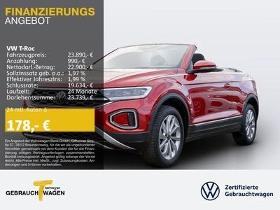 VW T-Roc Cabriolet