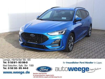 Blau Gebraucht 2024 Ford Focus ST-Line X Kombi | 27.990 € (Etwas zu teuer)