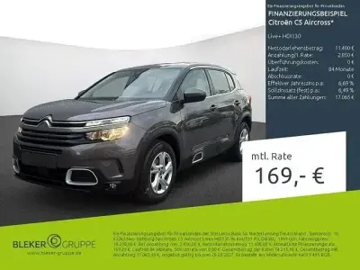 Gebraucht Citroën C5 Aircross Live 131 PS (96 kW) 2021 Lackierung platiniumgrau/typ aussenverkleidung metalliclackierung SUV