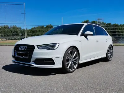 Gebraucht Audi A3 S-Line 179 PS (131 kW) 2015 Weiß Limousine