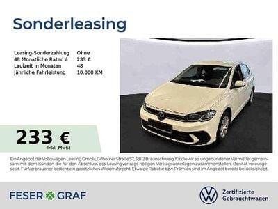 Pure white Gebraucht 2023 VW Polo Life Kleinwagen | 17.301 € (Fairer Preis)