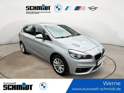 Gebraucht BMW 218 Active Tourer Advantage 136 PS (100 kW) 2015 Glaciersilber Van / Kleinbus