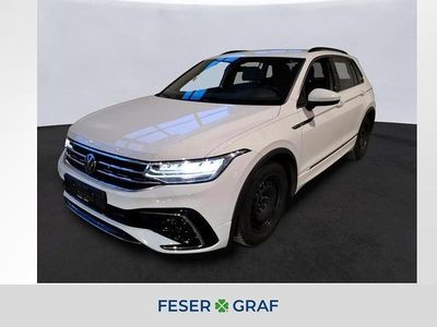 Pure white Gebraucht 2024 VW Tiguan R-line SUV | 34.440 € (Guter Preis)