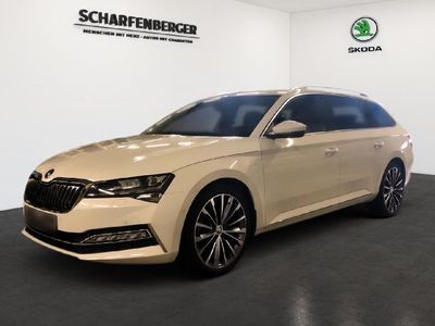 Moonweiss metallic Gebraucht 2020 Skoda Superb LAURIN & KLEMENT Kombi | 29.990 € (Teuer)