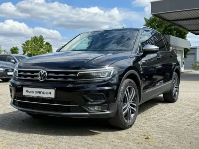 Gebraucht VW Tiguan Allspace Highline 190 PS (139 kW) 2018 Schwarz SUV