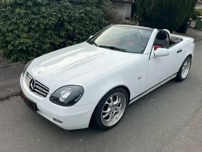 Używany Mercedes SLK200 136 KM (100 kW) 1999 Biały Kabriolet