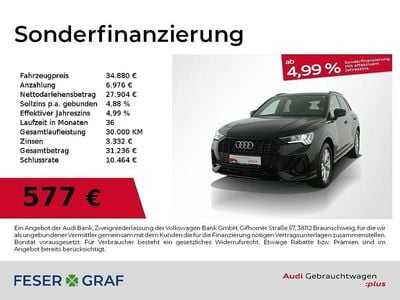 Usata Audi Q3 S-Line 150 CV (110 kW) 2024 Nero SUV