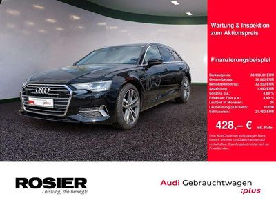 Second-hand Audi A6 Ambiente 204 CP (150 kW) 2022 Negru Break