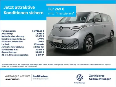 Brugt VW ID. Buzz Pro 210 kW (286 HK) 2025 Sølv MPV