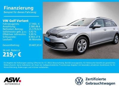 Reflexsilber metallic Gebraucht 2022 VW Golf VIII Life Kombi | 17.960 € (Fairer Preis)