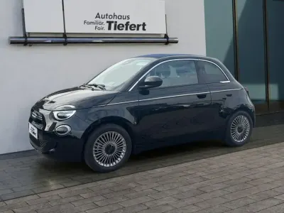 Gebraucht Fiat 500e Style 86 kW (118 PS) 2023 Schwarz Cabrio