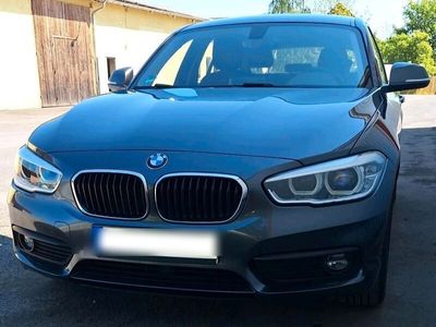 gebraucht BMW 116 1er d BJ 2016 grau metallic Pkw top Zustand