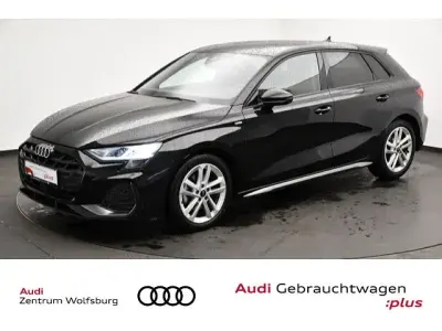 Brugt Audi A3 S-Line 150 HK (110 kW) 2025 Sort Sedan