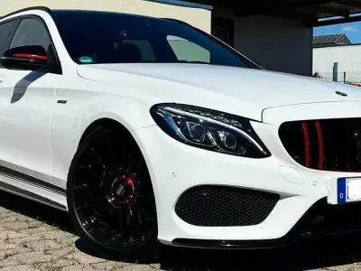Gebraucht Mercedes C250 AMG line 204 PS (150 kW) 2016 Weiß Kombi