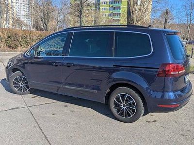 Gebraucht VW Sharan Highline 150 PS (110 kW) 2017 Blau Van / Kleinbus