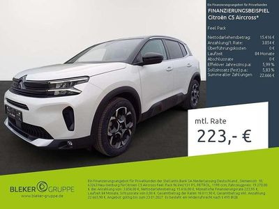 Perlmutt weiß Gebraucht 2022 Citroën C5 Aircross Feel SUV | 19.270 € (Guter Preis)