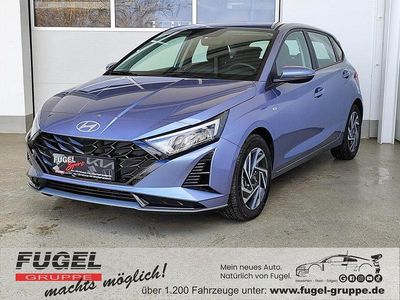 Gebraucht Hyundai i20 Trend 101 PS (74 kW) 2024 Meta blue / mic Kleinwagen