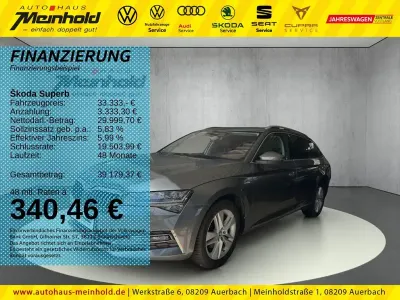 Gebraucht Skoda Superb LAURIN & KLEMENT 190 PS (139 kW) 2022 Graphitegrau metallic Kombi