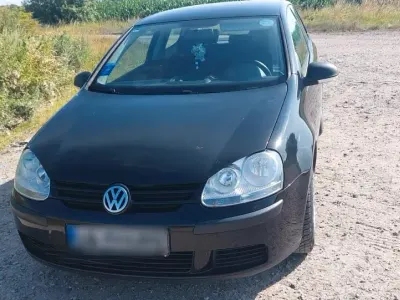 Gebraucht VW Golf V 102 PS (75 kW) 2007 Schwarz Kleinwagen