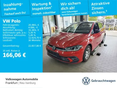 Gebraucht VW Polo Style 95 PS (69 kW) 2023 Rot Kleinwagen