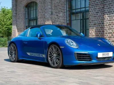 Gebraucht Porsche 911 Targa 4 370 PS (272 kW) 2017 Saphirblau Cabrio