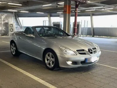 Gebraucht Mercedes SLK200 163 PS (119 kW) 2004 Silber Cabrio