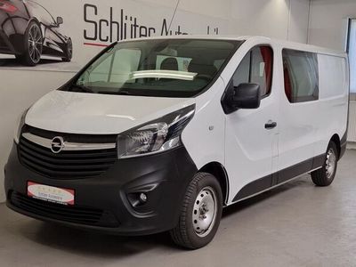 gebraucht Opel Vivaro B L2H1* Doppelkabine*6-Sitzer*AHK*Klima*