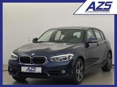 Gebraucht BMW 118 Sport Line 150 PS (110 kW) 2017 Blau Kleinwagen