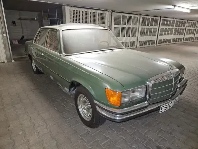 Gebraucht Mercedes S280 160 PS (117 kW) 1973 Grün Limousine