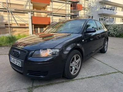 Usata Audi A3 Attraction 102 CV (75 kW) 2009 Grigio Utilitaria