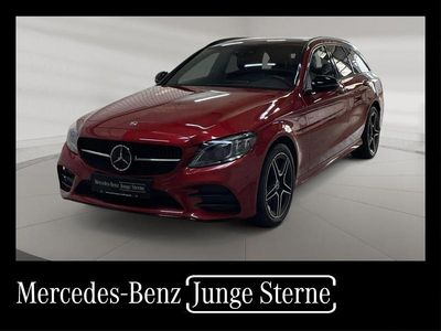 Designo hyazinthrot metallic Gebraucht 2021 Mercedes C300e AMG Kombi | 30.840 € (Fairer Preis)