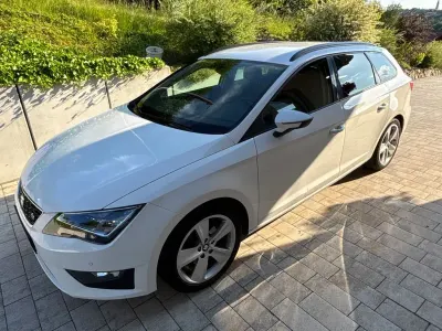 Gebraucht Seat Leon ST FR 125 PS (91 kW) 2015 Weiß Kombi