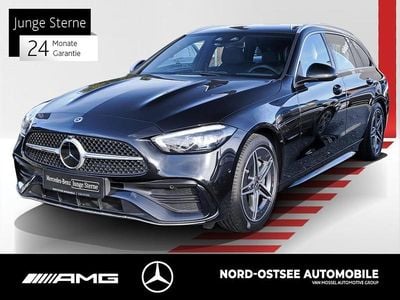 Gebraucht Mercedes C300 AMG 258 PS (189 kW) 2025 Metalliclack obsidianschwarz Kombi