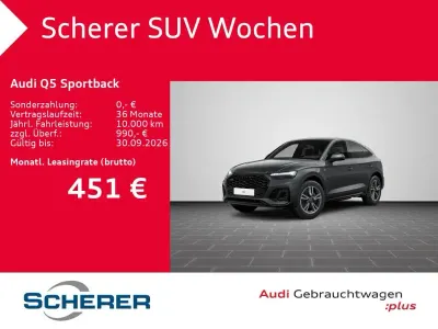 Gebraucht Audi Q5 Sportback Comfort 286 PS (210 kW) 2025 Daytonagrau perleffekt (metallic) SUV
