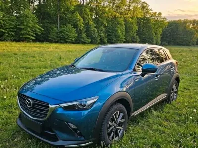 Gebraucht Mazda CX-3 Sports-Line 121 PS (88 kW) 2019 Blau SUV