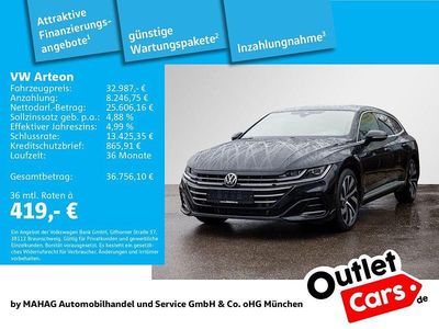 Second-hand VW Arteon R-line 190 CP (139 kW) 2023 Negru Berlinǎ