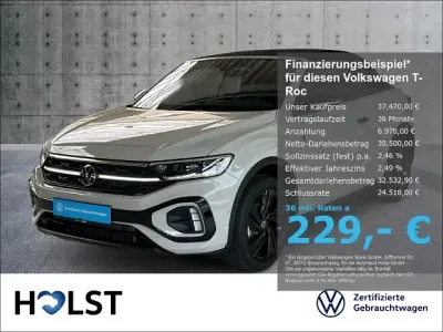 Gebraucht VW T-Roc Cabriolet R-line 150 PS (110 kW) 2025 Grau Cabrio