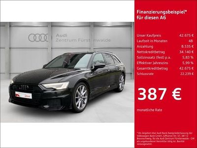 Usata Audi A6 S-Line 299 CV (219 kW) 2022 Nero Station wagon