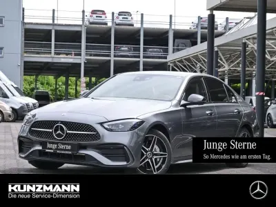Gebraucht Mercedes C300e AMG 204 PS (150 kW) 2023 Selenitgrau metallic Limousine