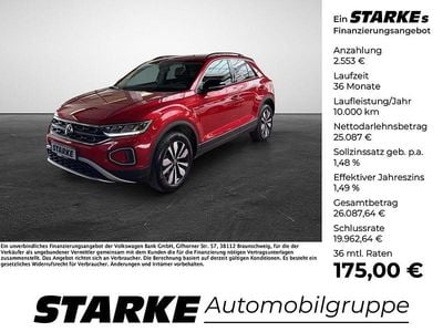Gebraucht VW T-Roc Goal 150 PS (110 kW) 2025 Kings red metallic SUV