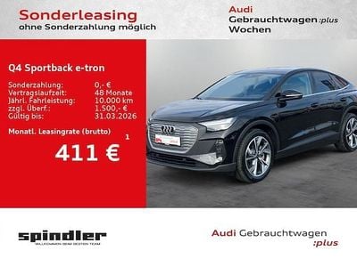 Gebraucht Audi Q4 Sportback e-tron Ambiente 210 kW (286 PS) 2024 Mythosschwarz metallic SUV