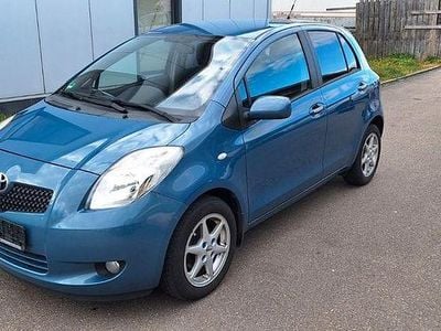 Gebraucht Toyota Yaris Cool 87 PS (63 kW) 2008 Blau Kleinwagen