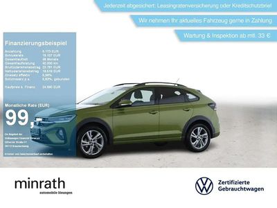 Gebraucht VW Taigo R-line 116 PS (85 kW) 2024 Grün SUV