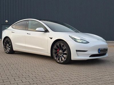 Gebraucht Tesla Model 3 Performance 377 kW (513 PS) 2022 Weiß Limousine