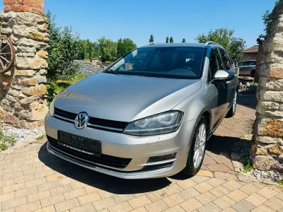 Gebraucht VW Golf VII Highline 125 PS (91 kW) 2017 Silber Kombi