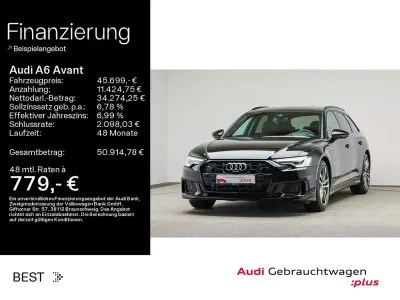 Gebraucht Audi A6 Design 204 PS (150 kW) 2025 Mythosschwarz metallic Kombi