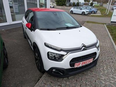 Gebraucht Citroën C3 PureTech 82 PS (60 kW) 2023 Lack weiss banquise Kleinwagen
