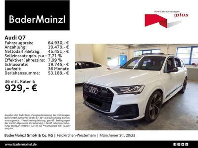 gebraucht Audi Q7 S line 55 TFSI quattro tiptronic