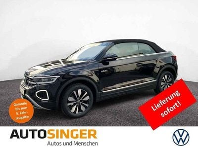 Deep black perleffekt Gebraucht 2025 VW T-Roc Cabriolet Style Cabrio | 34.480 € (Fairer Preis)